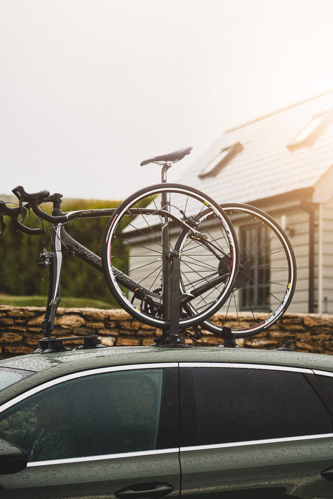 Introducing the Front Wheel Carrier - Carry your wheel externally next your bike.