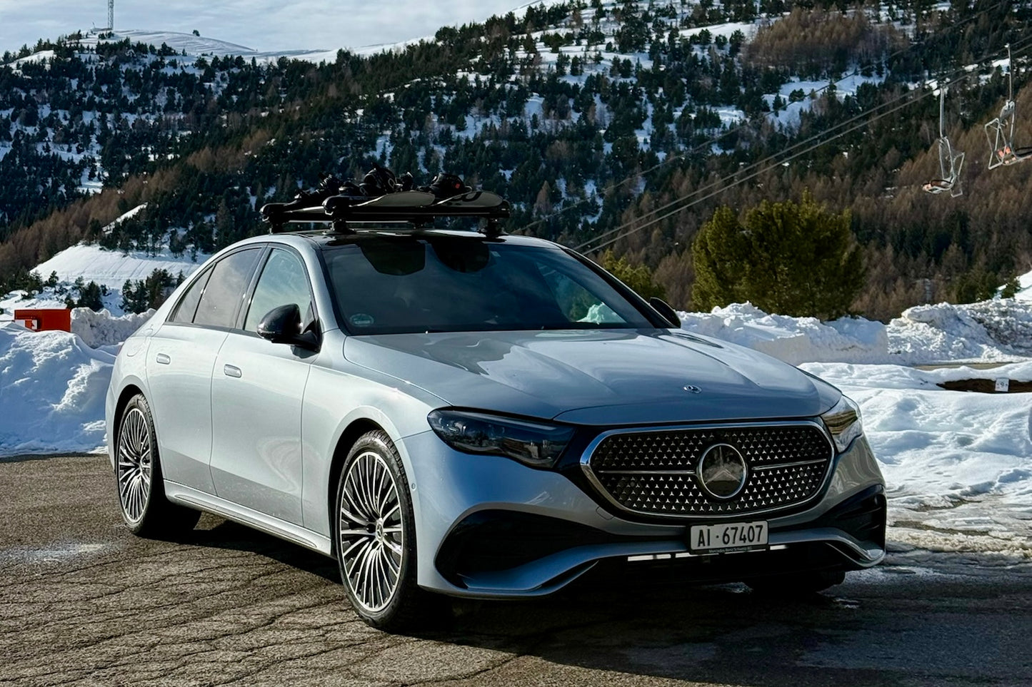 Piste - porte-skis et snowboards