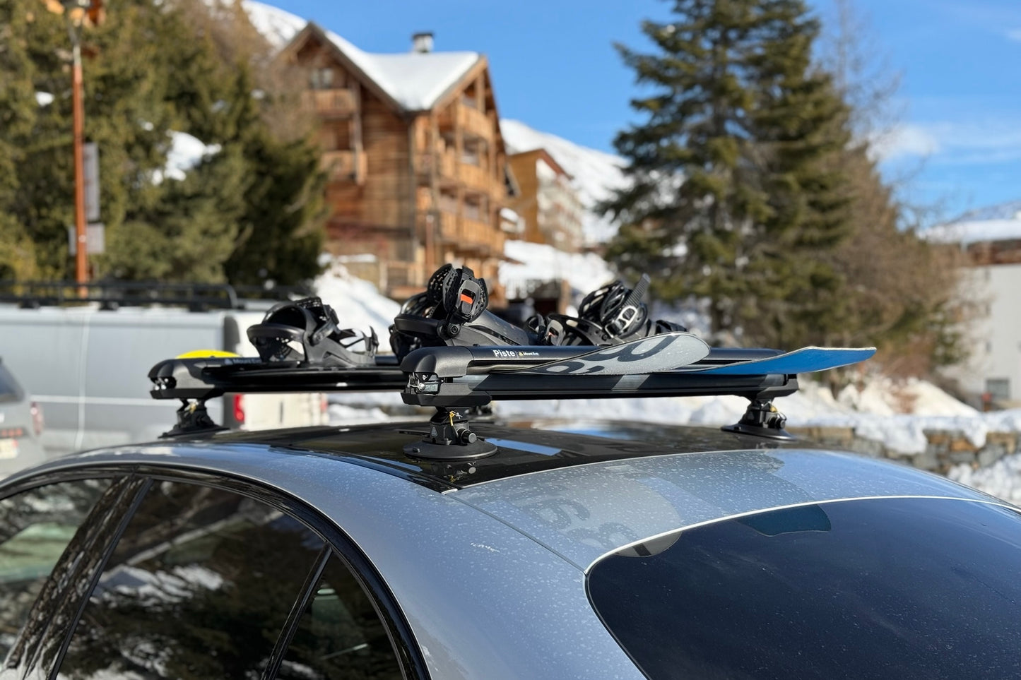 Piste - porte-skis et snowboards