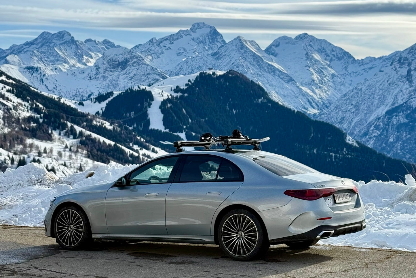 Piste - porte-skis et snowboards