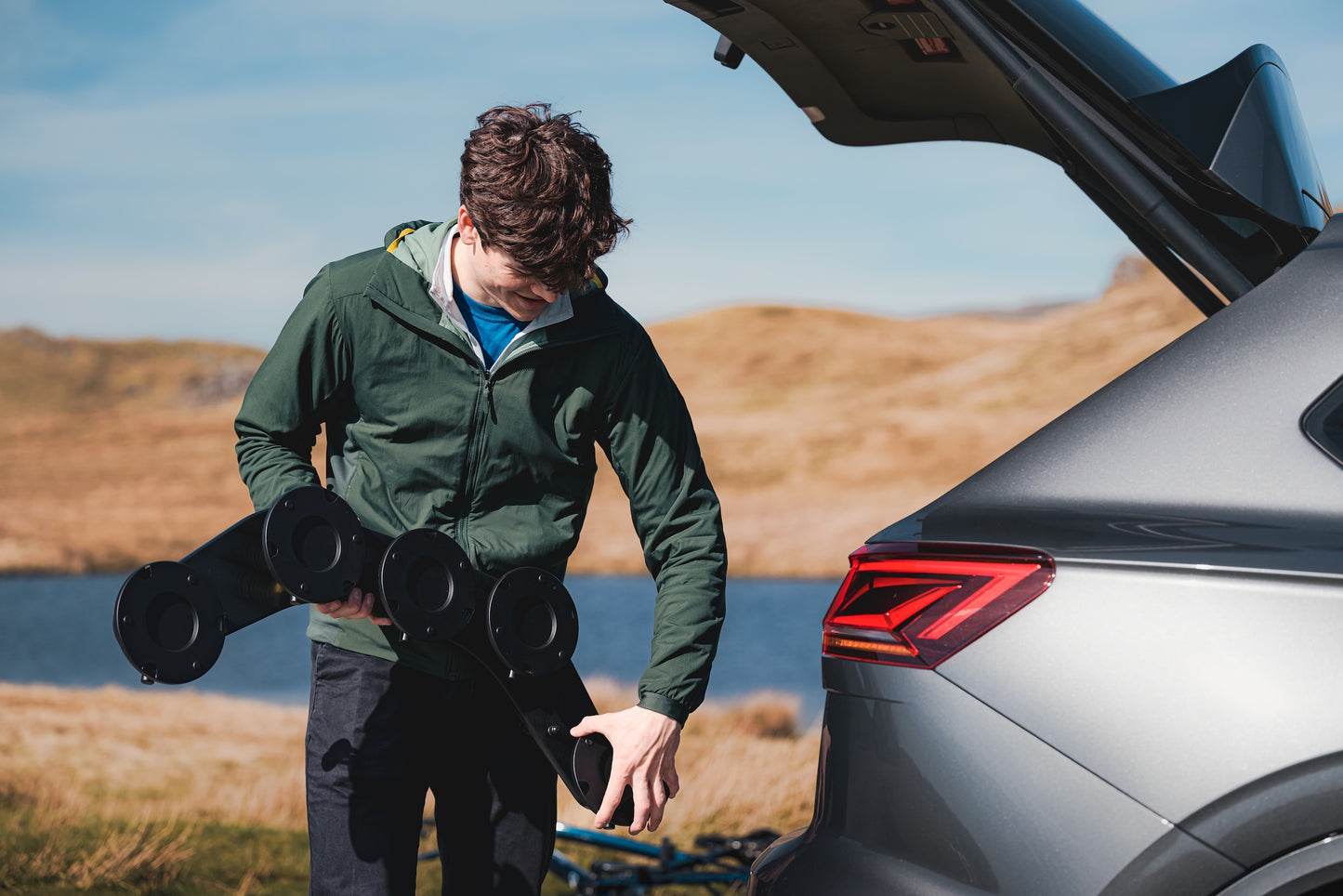 Fahrradträger für drei Fahrräder