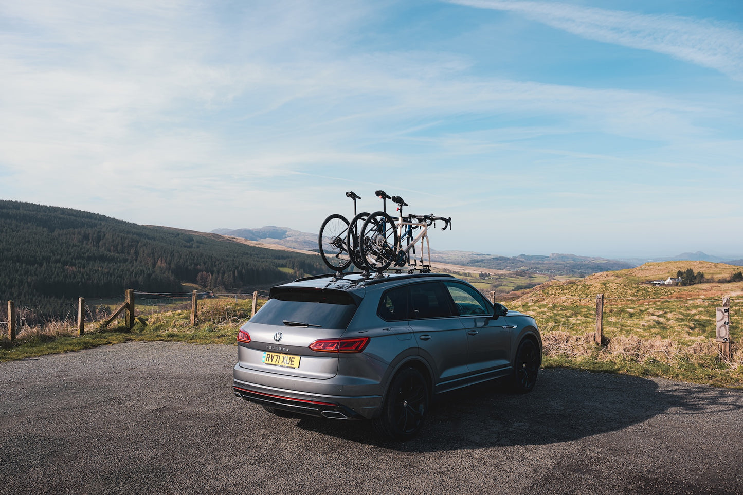 Fahrradträger für drei Fahrräder