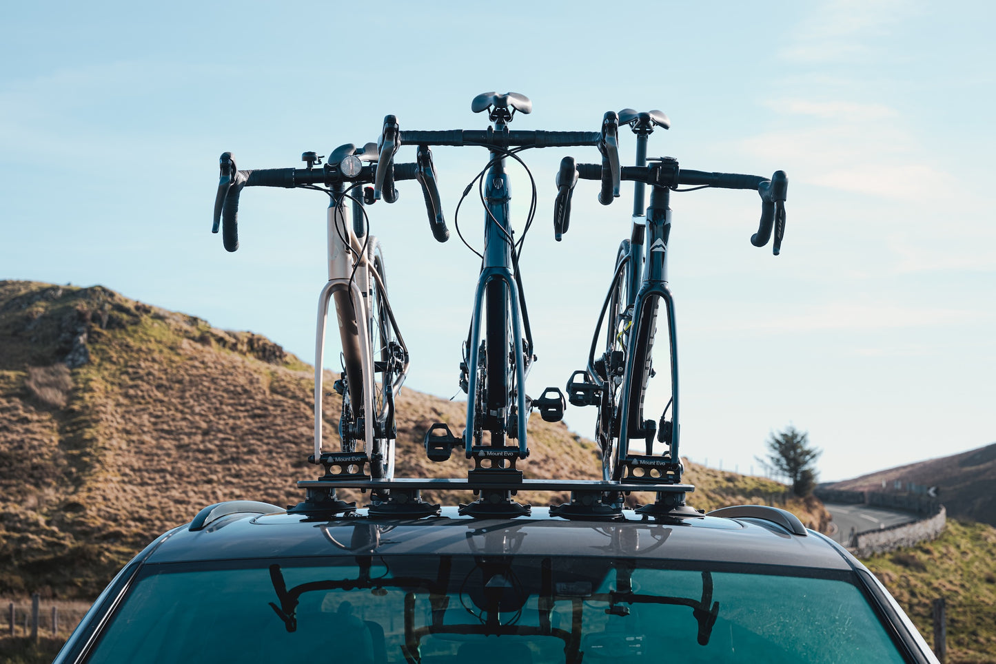 Fahrradträger für drei Fahrräder