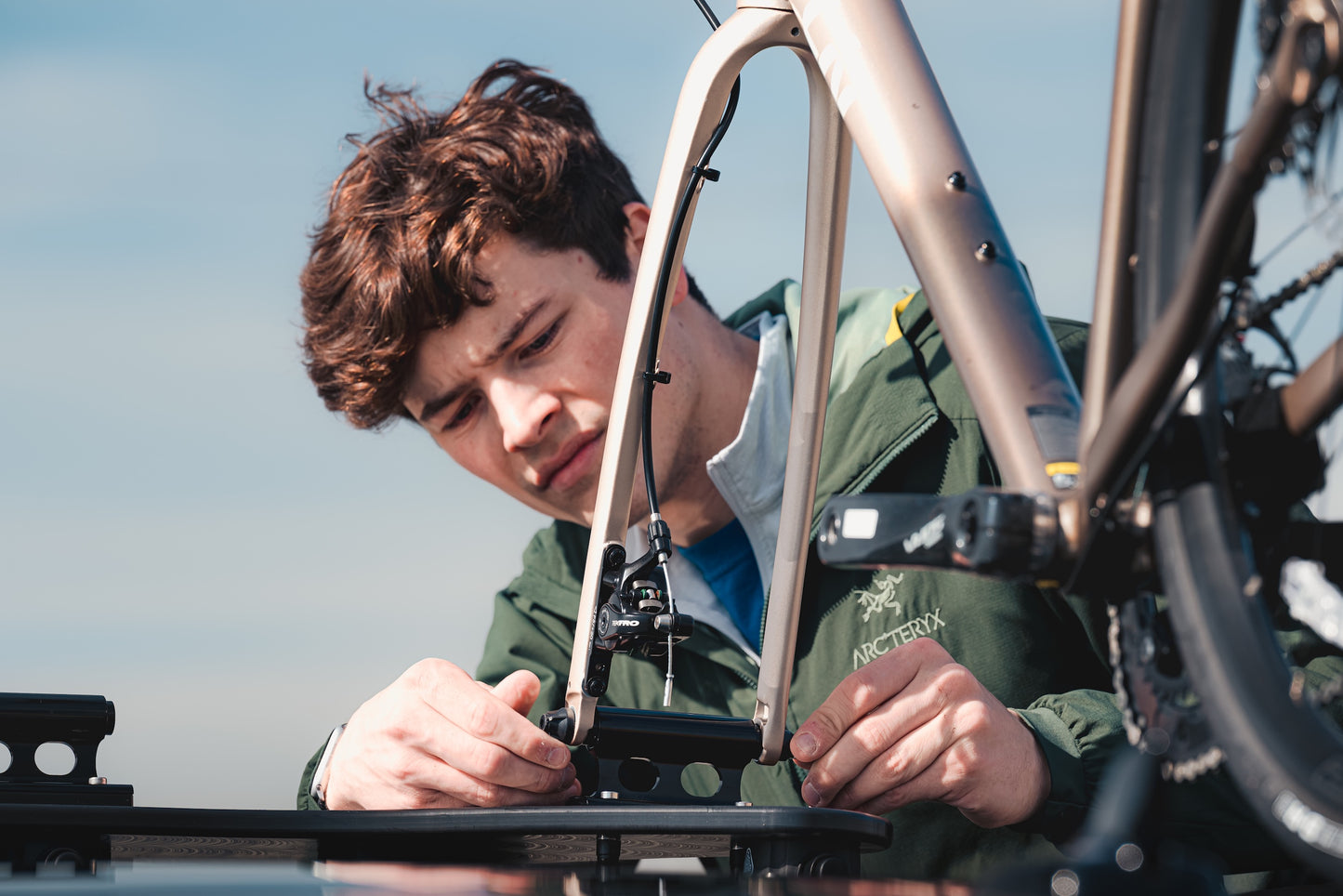 Fahrradträger für drei Fahrräder