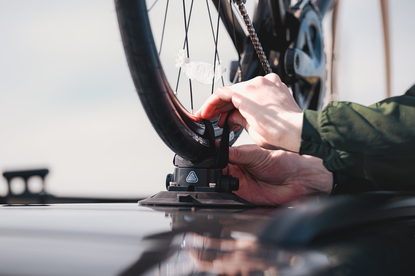 Fahrradträger für drei Fahrräder