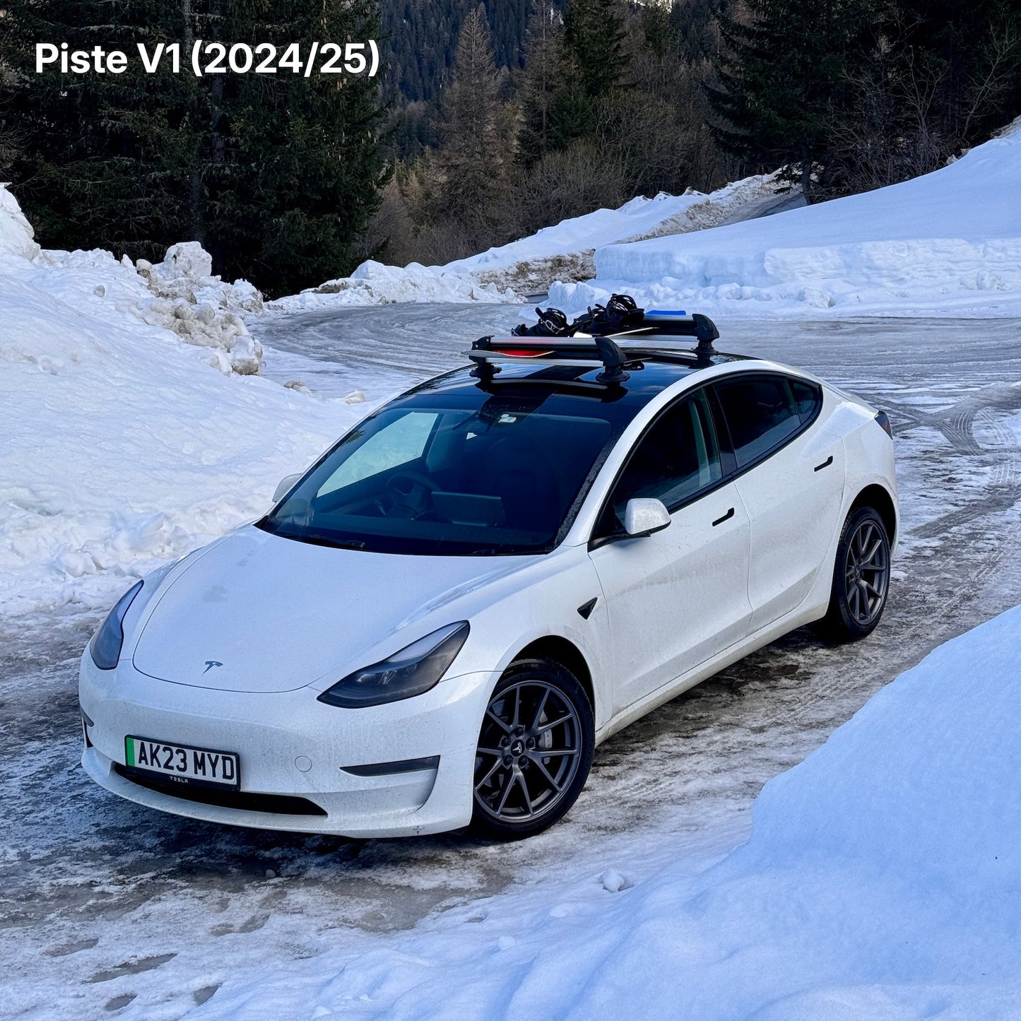 Piste - porte-skis et snowboards