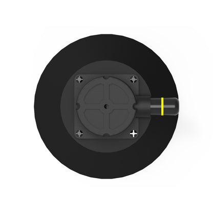 150mm (6 Inch) Handpomp Vacuüm Zuignap met M6 Schroefdraad